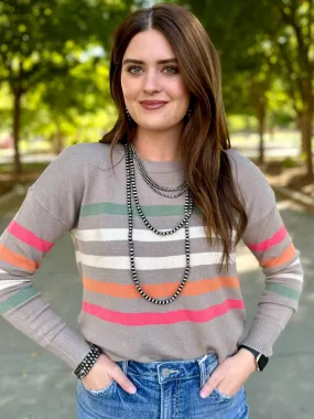 Woodland Striped Sweater