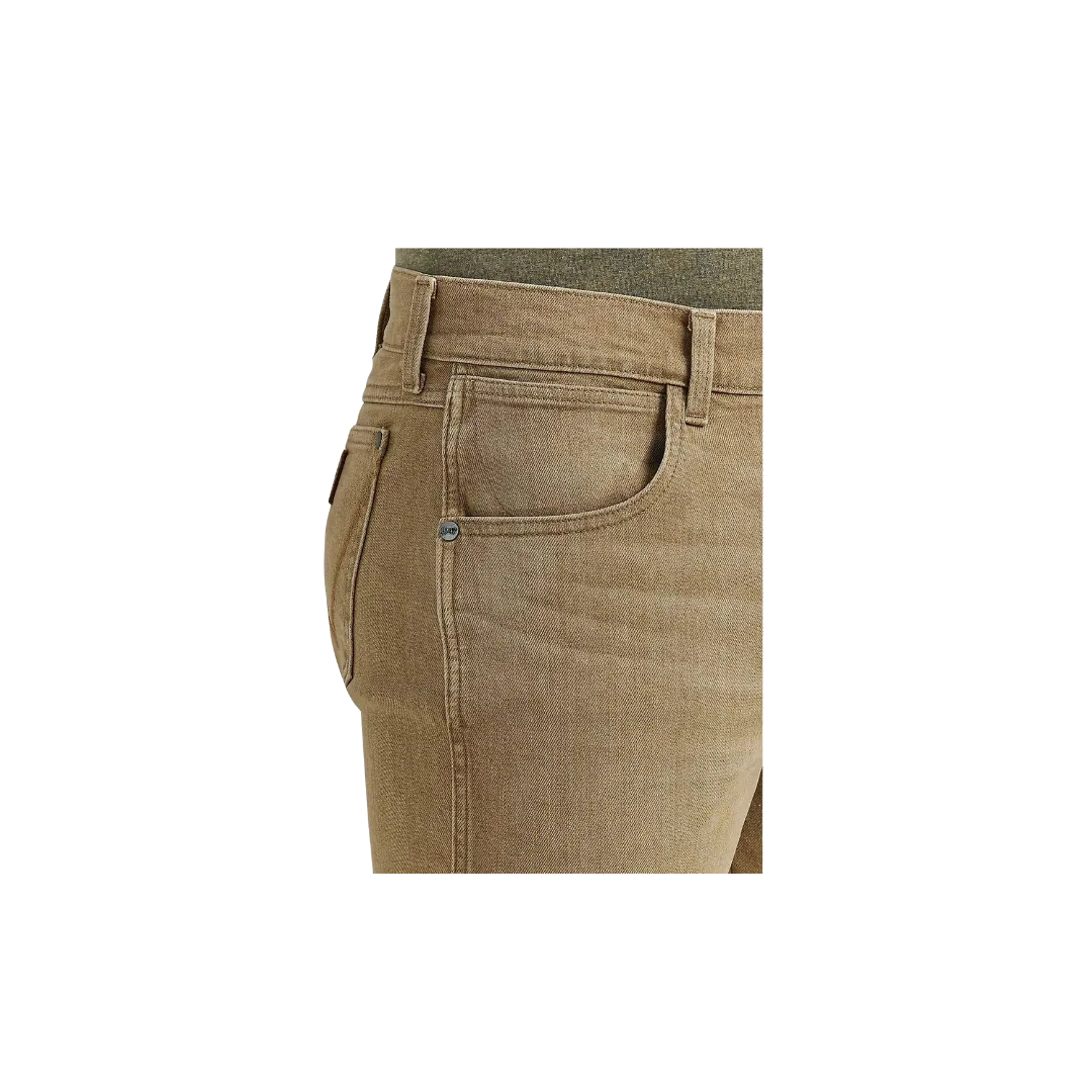 Wrangler Men's Retro Slim Straight Saddle Tan Jeans