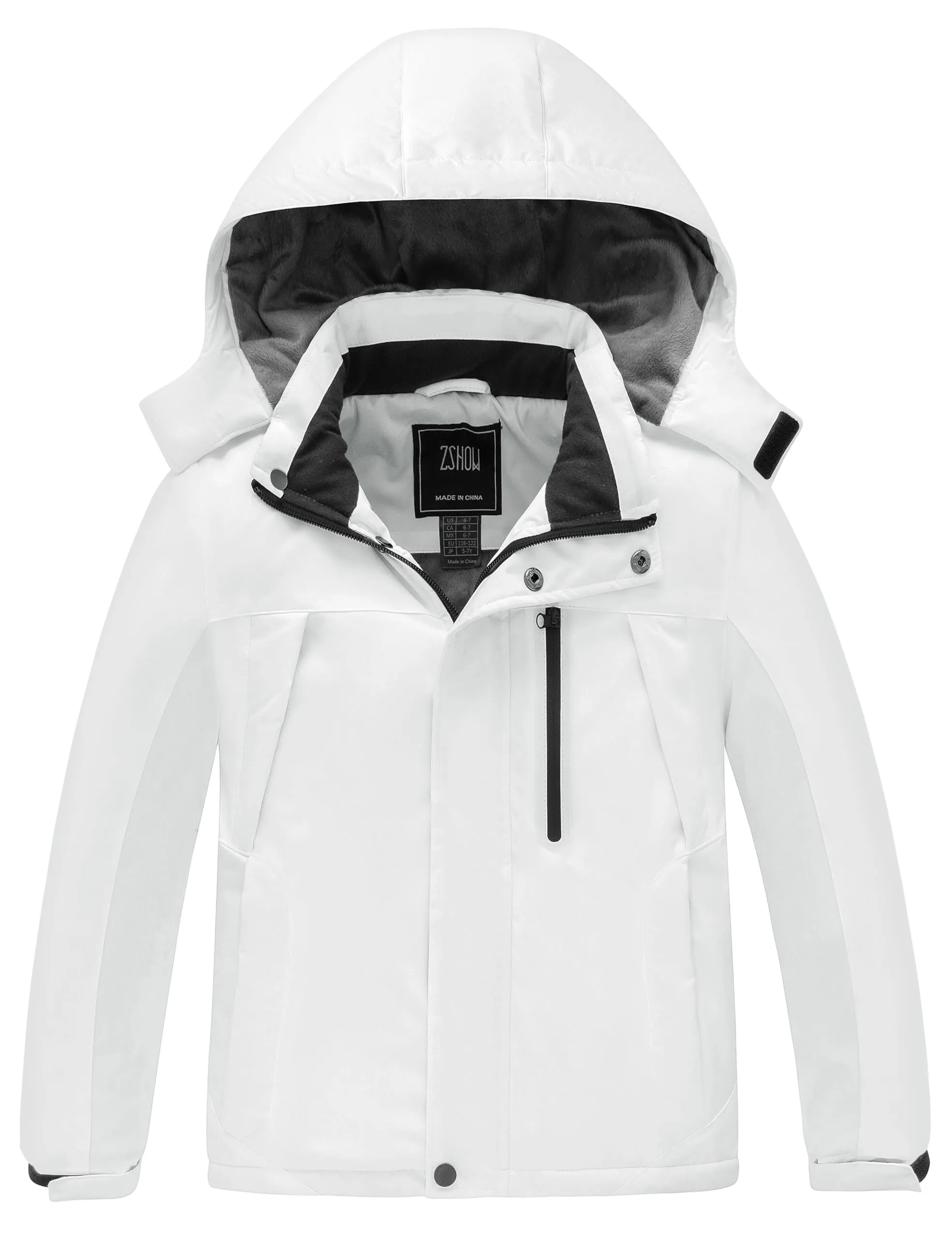 ZSHOW Boy's Waterproof Ski Jacket